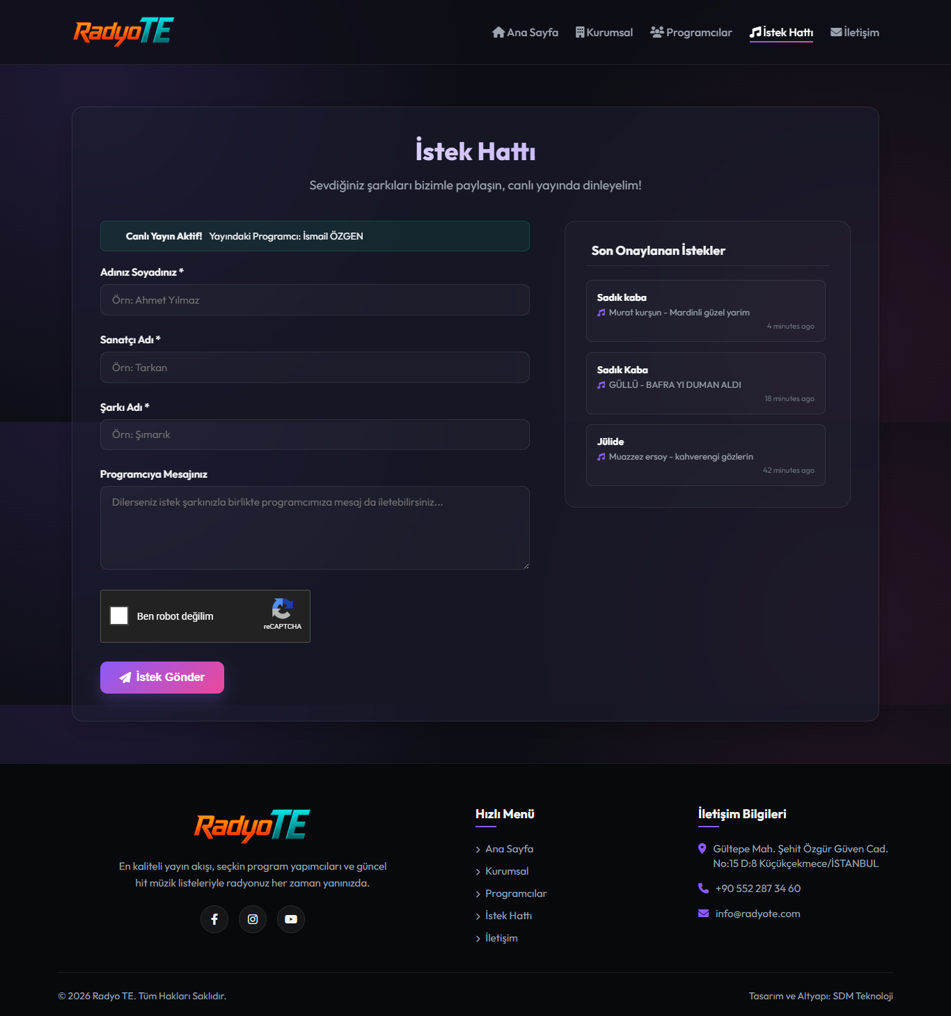 Radyo Web Sitesi Pro 18