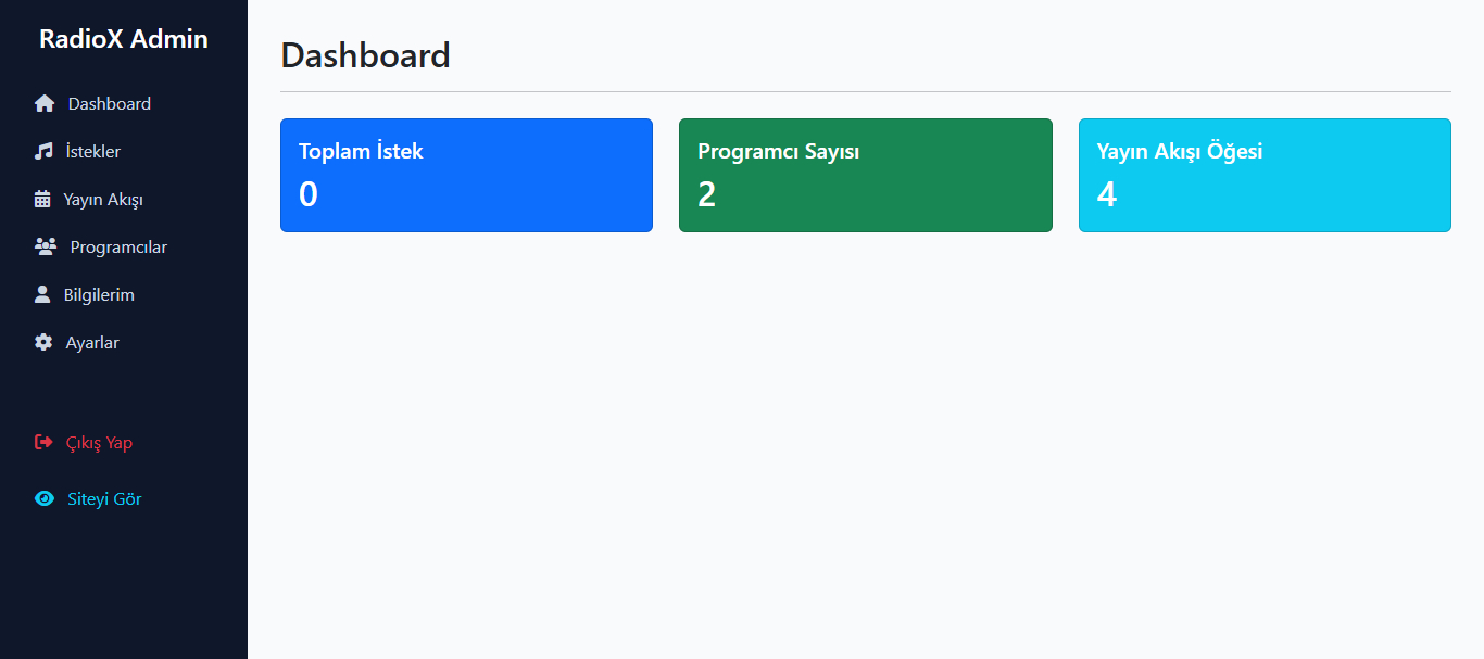 Radyo Web Sitesi Pro 9