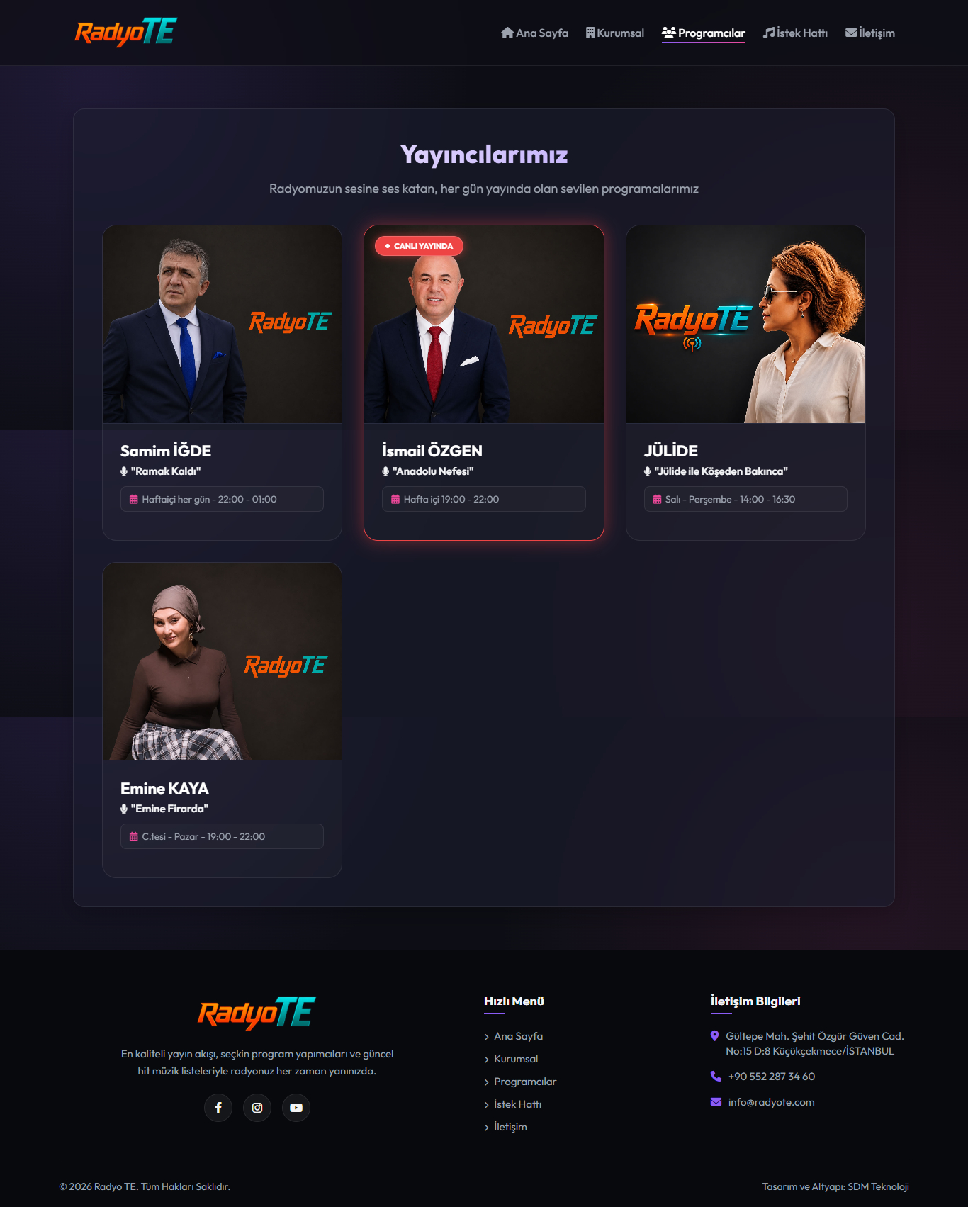 Radyo Web Sitesi Pro 18