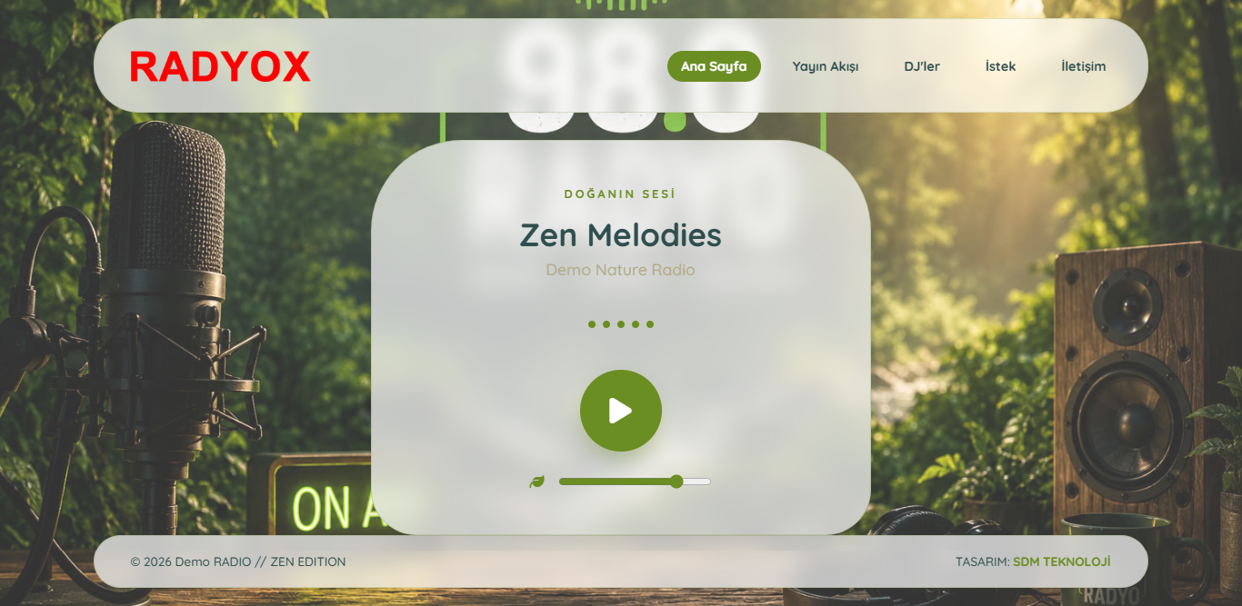 Radyo Web Sitesi Pro 3