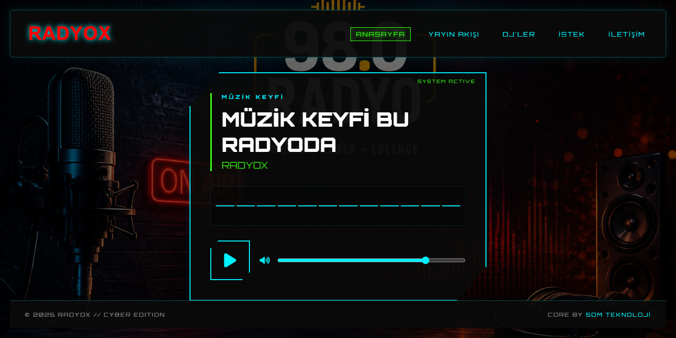 Radyo Web Sitesi Pro 1