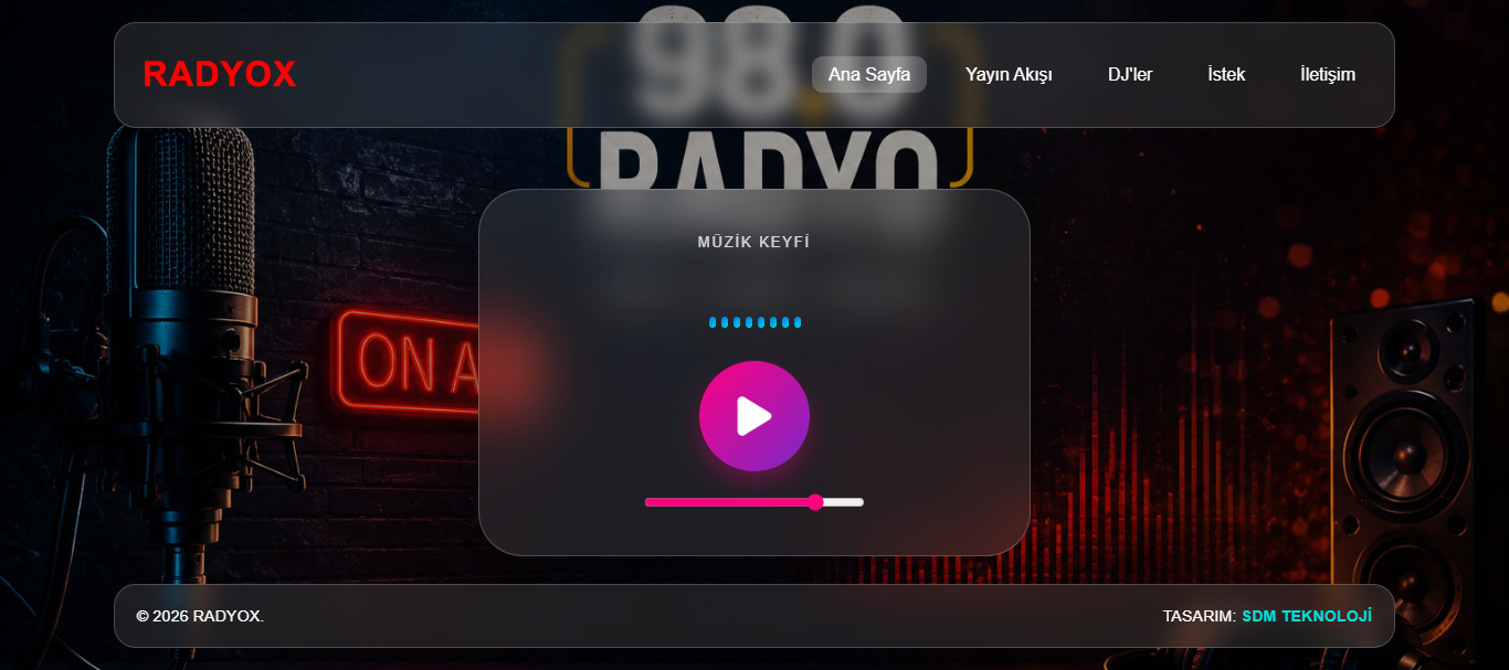 Radyo Web Sitesi Pro 2