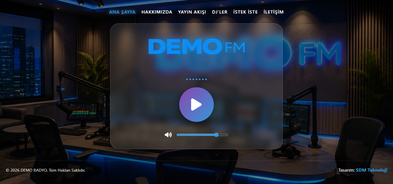 Radyo Web Sitesi Pro 17